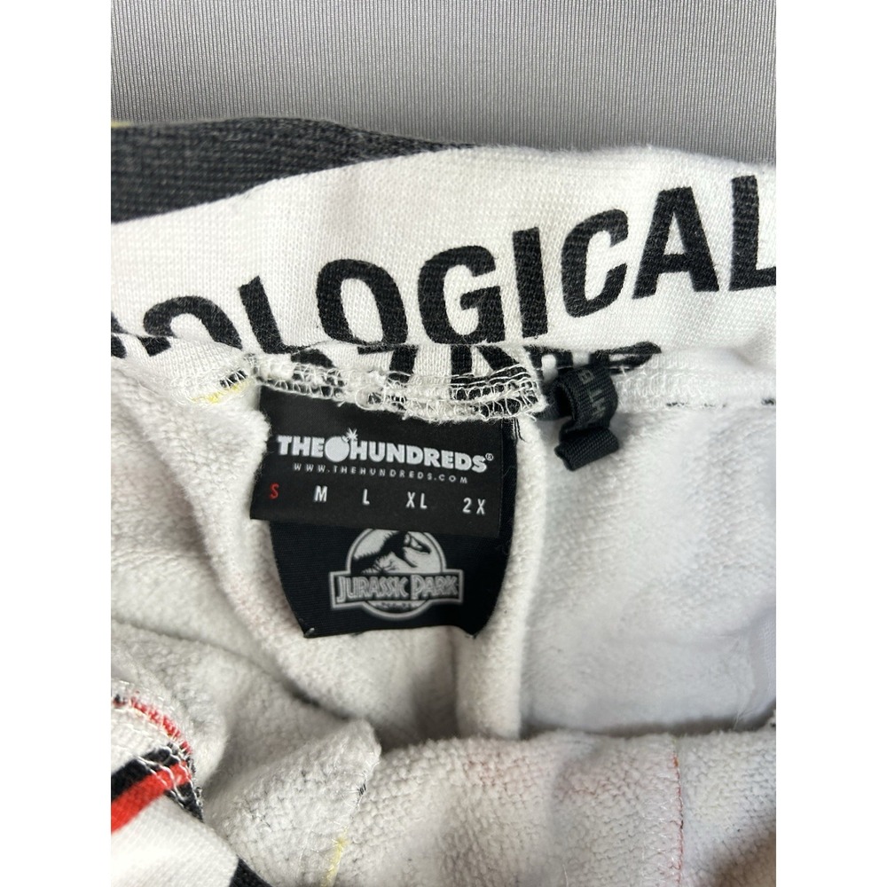 Jurassic Park Men's S The Hundreds Graphic Sweatpants‎ Danger Signs Joggers READ - Picture 3 of 14